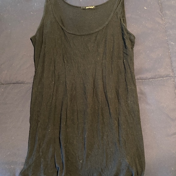 Dark blue tank top by A Made - Picture 2 of 2